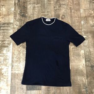 HERMES EMBROIDED COTTON T-SHIRT